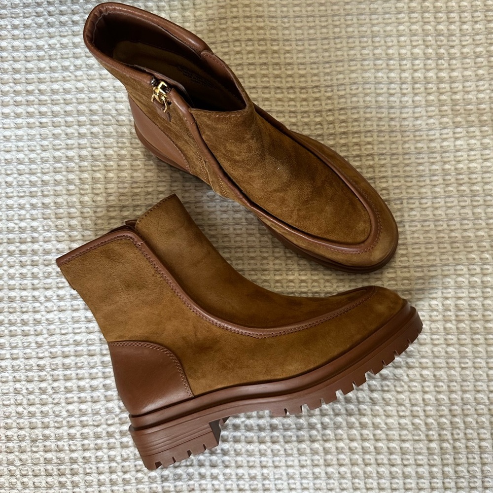 Lauren Ralph Lauren Colbie Suede Booties - Picture 10 of 10